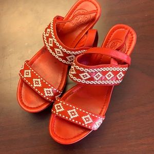Tory Burch wedges